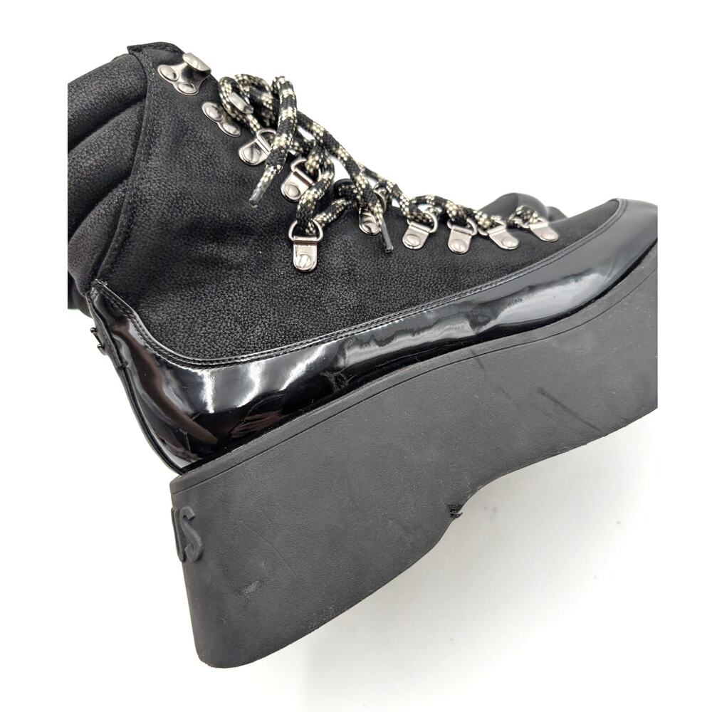 Circus NY by Sam Edelman Gail Lace-Up Platform Boot Women's Black Sz US8.5M EU39 - Picture 9 of 15